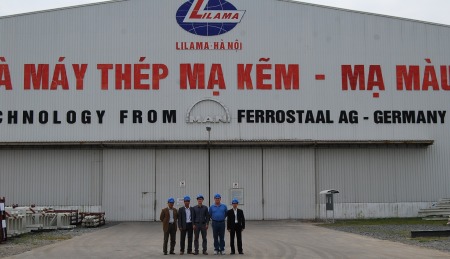 our steel plant in Vietnam