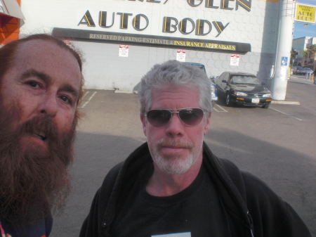 Ron Perlman & myself