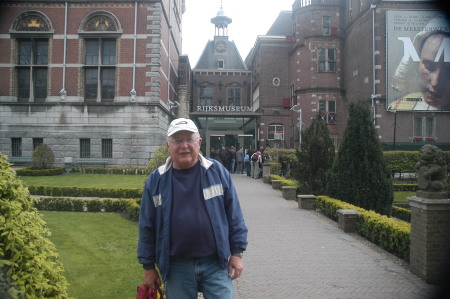 Jack at the the Rijksmuseum in Amsterdam 2008
