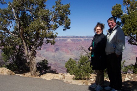 Grand Canyon 09 with wife