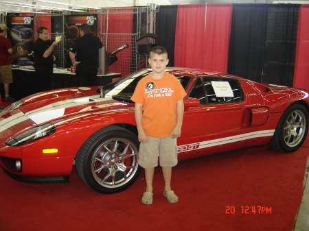 Travis Colton and his dream car