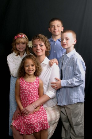 My daughter, Wendy and her 4 children