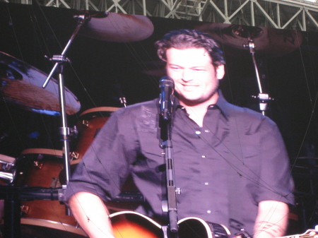 Blake Shelton on the Big Board