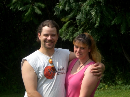 My daughter Cheryl and her boyfriend, Andrew