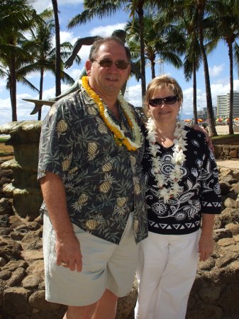 Mave and I in Hawaii