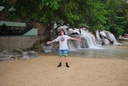 Surviver of Dunn's river falls