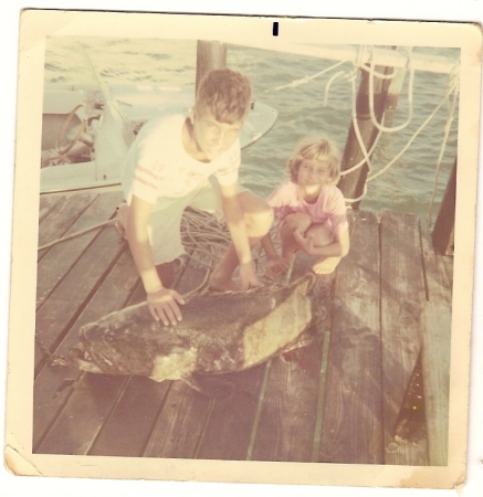 doug and debbie with jewfish