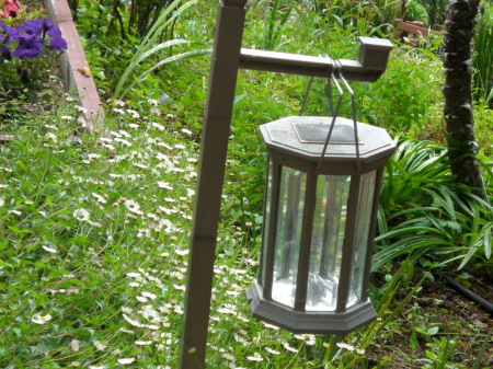 A Lamp at Prayer Mountain.