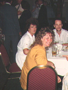 Linda (Lee) Lopez ('75?), Lisa & Jim Lawson