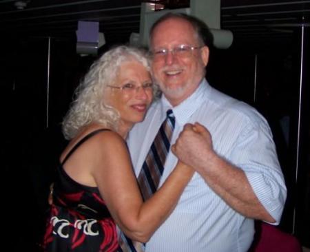 My wife & me on a cruise in 2009