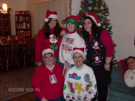 Christmas cookie baking crew 2009