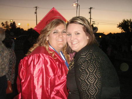 Rebecca and Courtney - Court's Graduation