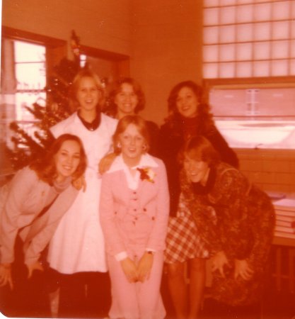 My last day of my senior year at THS, Dec. 77.