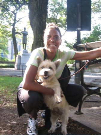 kim and cody in the park-2009