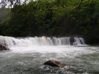 Me going off 30 foot waterfall