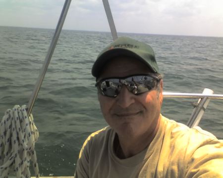 me on my Sailboat in Florida Today