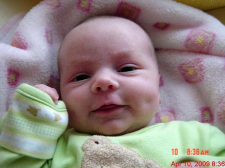 Grandchild #12,Reagan Elise Cardin, April 2009