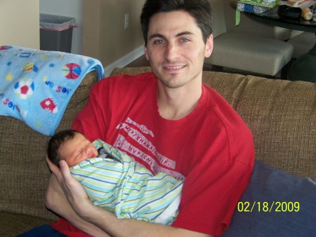 Son  Greg, with Grandson Cason