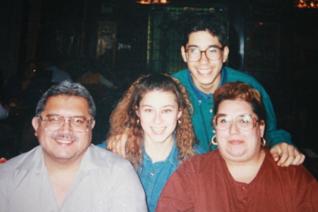 My family in 1992