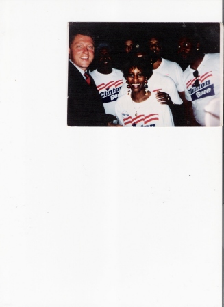 "Tina Marie" With Bill Clinton