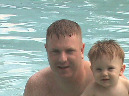 Paul, my son, and his son, Kyle