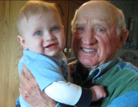 Corban and Great Grandpa