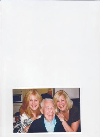 Dad, my sister Phyllis and me on Thanksgiving