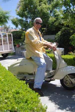 Me with My Vintage Lambretta - 2008