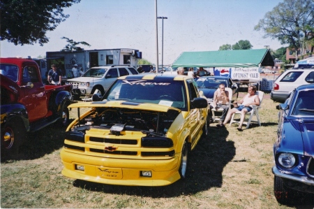 My truck at canal days
