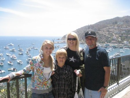 Daughter Gretchen and Family Catalina