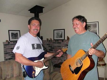 My Brother George and I Jamming