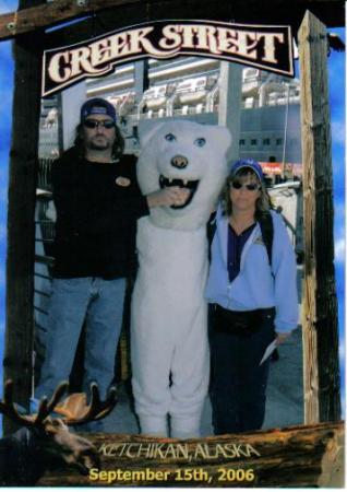 Larry and Shelli in Alaska