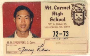 Mt.Carmel Senior Year ID