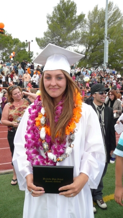 Noelle Graduates from Woodside High