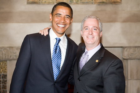 Photo with Barack Obama