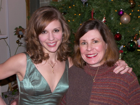 Heather and me on Christmas Eve 2007