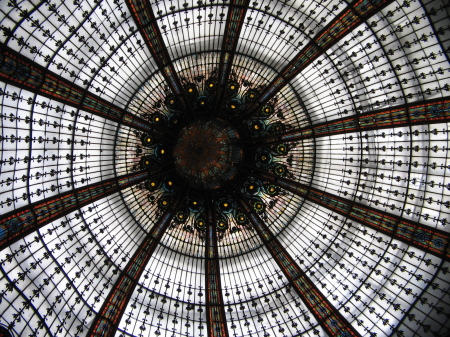 Up at The Dome of Galleries Layfayette