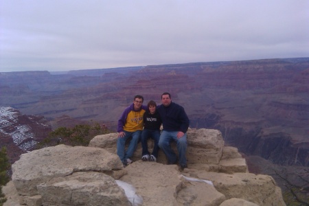 With my Sons at Grand Canyon