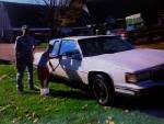 Trevor Washin' the Caddy