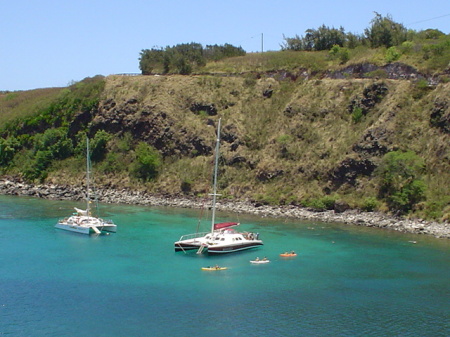 Cove in Oahu, Hawaii-2005