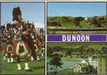 Postcard view of Dunoon, Scotland