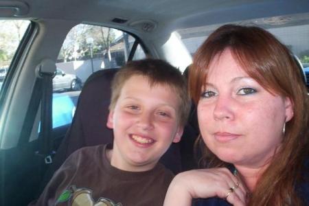 My youngest son Austin and I