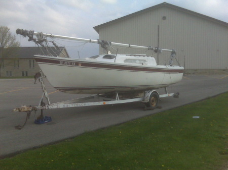 My  new prodject sailboat