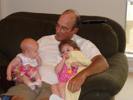 Mark and granddaughters