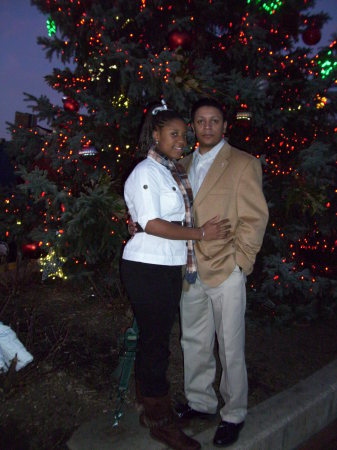 Jello and I in D.C. at Christmas