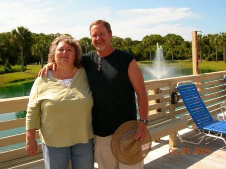Pat and Linda at Edisto Island