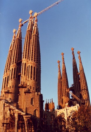 La Sagrada Familia, Barcelona Spain
