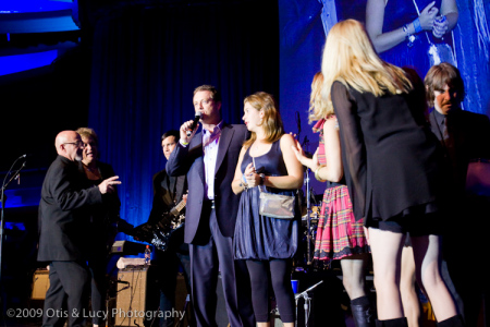 On stage with The Bangles