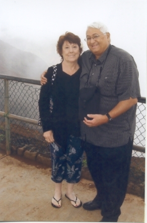 My hubby Jan and I in Hawaii