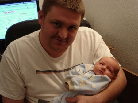 My oldest and his baby